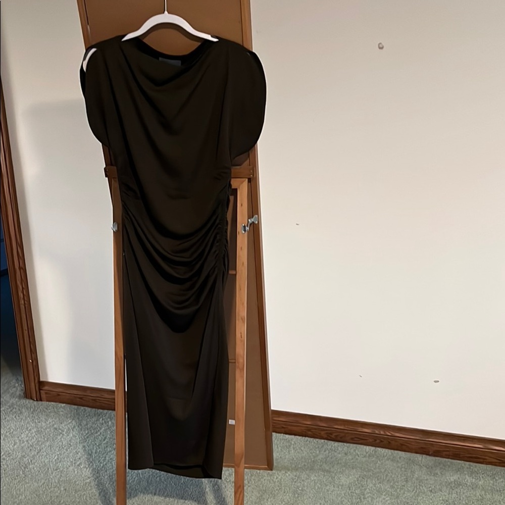 Elegant Dark Green Dress